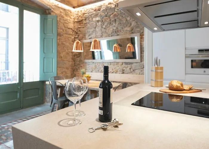 아파트 Bravissimo Mercaders, Beautiful 3 Bedroom 지로나